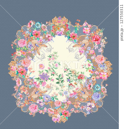 Artistic Vintage and Geometric Motif Assortment Artistic Vintage and Geometric Motif Assortment 127550311