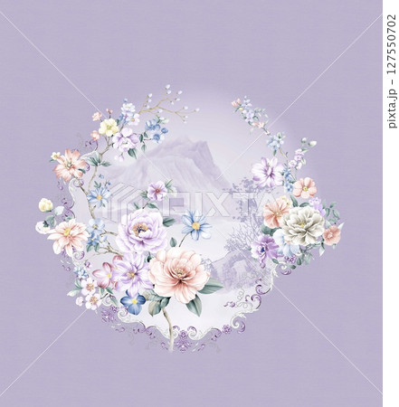 Charming Nature Inspired Design Set for Projects Charming Nature Inspired Design Set for Projects 127550702
