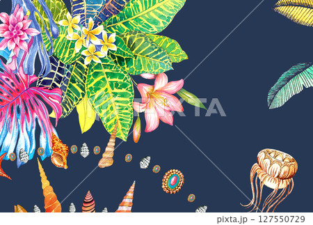 Charming Nature  Inspired Design Set for Projects 127550729