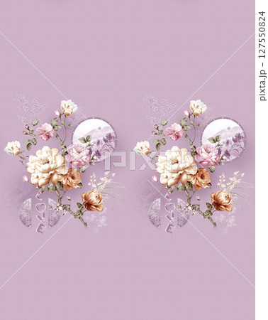 Stylish Pattern Assortment for Artistic Creations 127550824