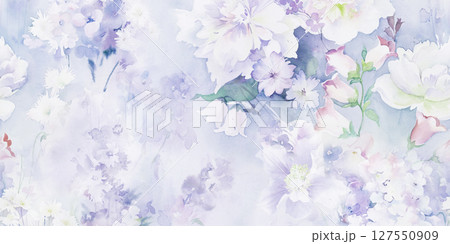 Serene Floral Pattern Collection for Calming Decor 127550909