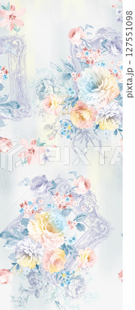 Unique Design Motif Assortment for Inspirations 127551098
