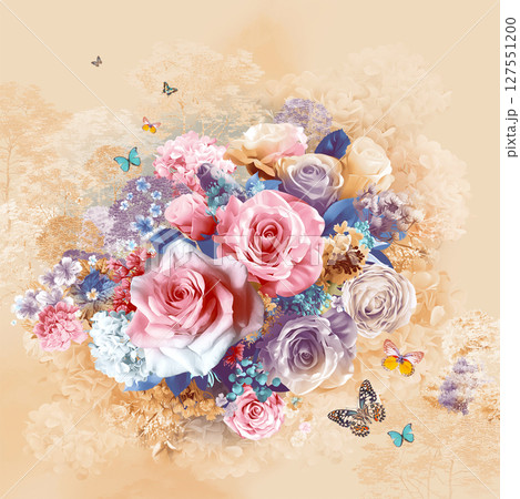 Lovely Art  Themed Pattern Series for Aesthetics 127551200