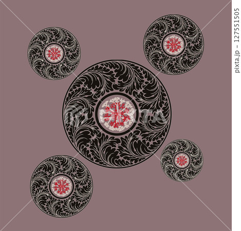 Assorted Decorative Patterns for Artistic Creations Assorted Decorative Patterns for Artistic Creations 127551505