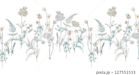 Assorted Decorative Patterns for Artistic Creations 127551533