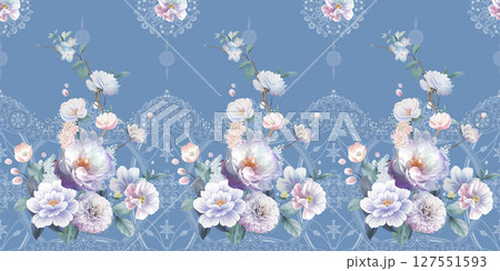 Floral And Geometric Motifs For Design Projects Floral And Geometric Motifs For Design Projects 127551593
