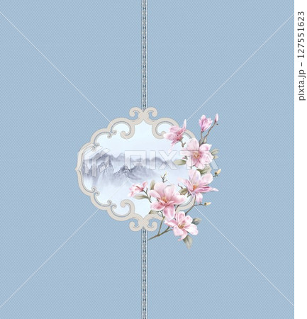 Floral And Geometric Motifs For Design Projects 127551623