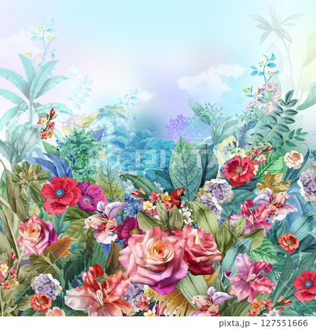 Floral And Geometric Motifs For Design Projects Floral And Geometric Motifs For Design Projects 127551666