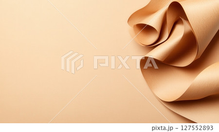 Soft Mocha Mousse Colored Paper Background for Elegant and Minimalist Designs 127552893