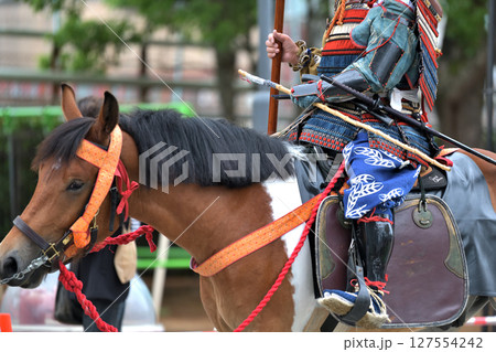 楠公武者行列 騎馬武者 神戸湊川神社の御神幸 楠公武者行列 騎馬武者 神戸湊川神社の御神幸 127554242
