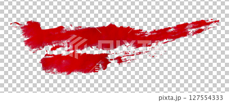 red watercolor background. Artistic hand paint. Isolated on transparent background. red watercolor background. Artistic hand paint. Isolated on transparent background. 127554333