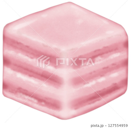 Thai Traditional Desserts Cute Collection hand drawn style illustrations. 127554959