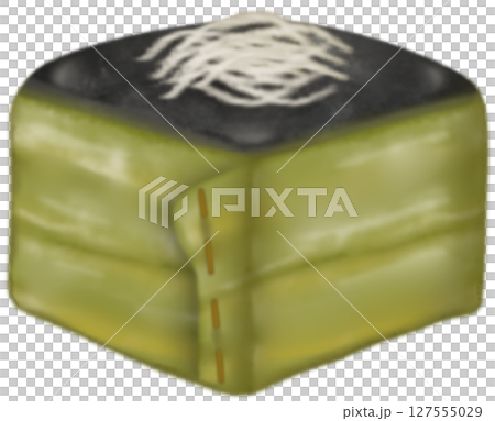 Thai Traditional Desserts Cute Collection hand drawn style illustrations. 127555029