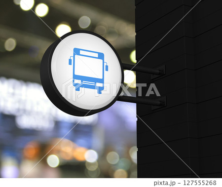 Business transportation service concept, 3D rendering 127555268