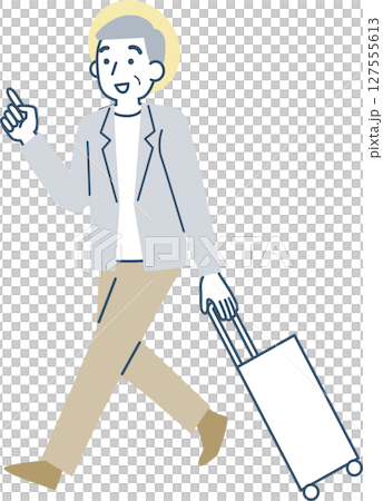 老人去旅行 老人去旅行 127555613