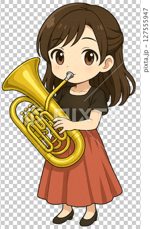 吹奏上低音號的女孩 吹奏上低音號的女孩 127555947