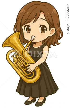 ユーフォニウムを吹く女の子 ユーフォニウムを吹く女の子 127556003