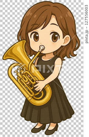 吹奏上低音號的女孩 吹奏上低音號的女孩 127556003