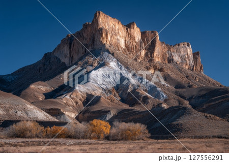 At sunset, the cliffs of Mesa Verde National Park in Colorado are a sight to behold At sunset, the cliffs of Mesa Verde National Park in Colorado are a sight to behold 127556291