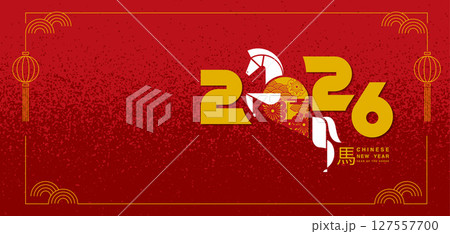Lunar new year, Chinese New Year 2026 ,Year of the Horse 127557700