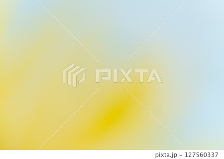 背景素材　グラデーション　水色　黄色 127560337