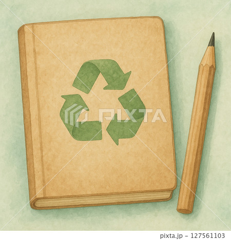 再生紙メモ帳 127561103