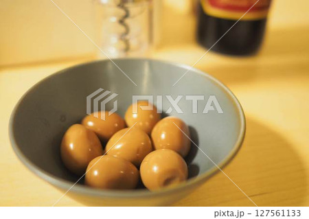 うずらの卵のおつまみ 127561133