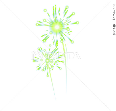 花火　背景　透明 127562688