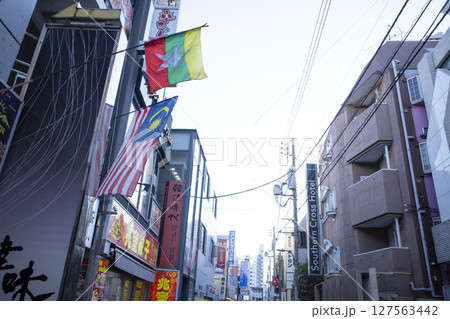 新大久保の風景 新大久保の風景 127563442