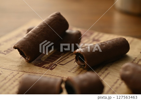 ラングロール　ショコラノワール 127563463