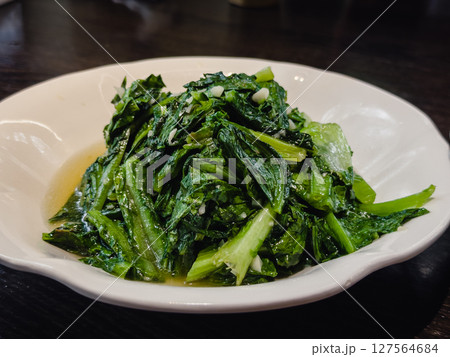 野菜炒め ほうれん草 野菜炒め ほうれん草 127564684