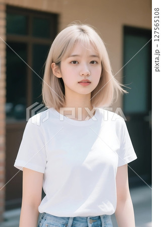 Tシャツモデル 127565108