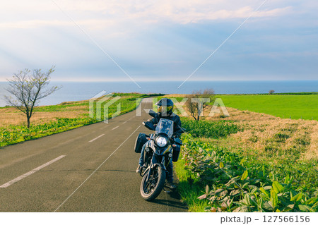 北海道の能取岬へバイクでツーリング 127566156