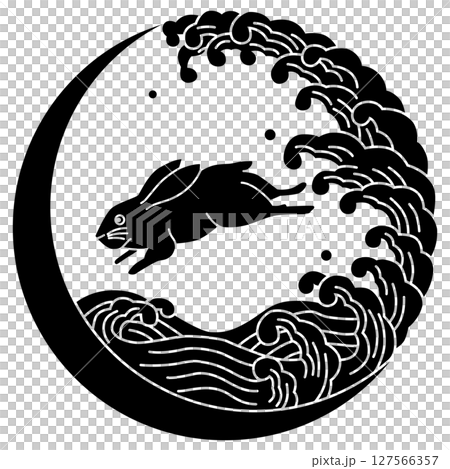 家紋です。夕波兎と言います。 家紋です。夕波兎と言います。 127566357