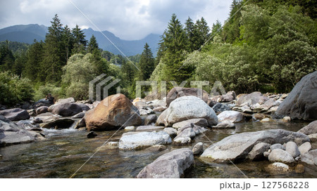 Orobic Alps, mountain landscapes, north italy  127568228