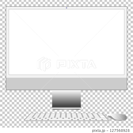 Desktop computer Vector illustration Desktop computer Vector illustration 127568928
