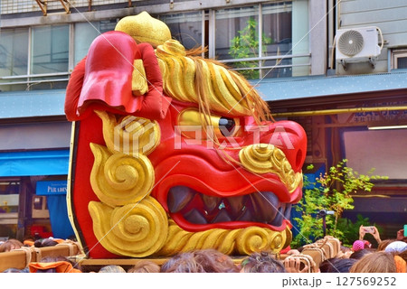 つきじ獅子祭りの獅子 東京 つきじ獅子祭りの獅子 東京 127569252