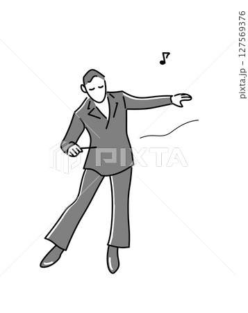 音楽を奏でる指揮者 127569376