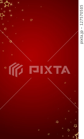 Christmas stars vector overlay. 127570585
