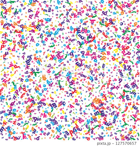 Concept of school background. Colorful childish 127570657