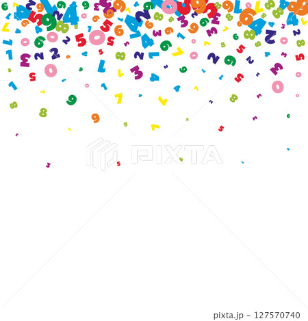 Concept of school background. Colorful childish 127570740