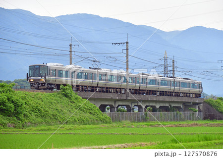 湖西線　近江中庄－近江今津　JR西日本　223系　V46編成（網干） 127570876