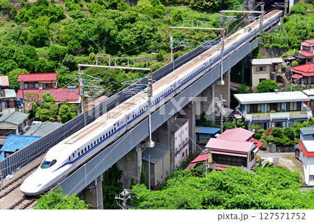 東海道新幹線 小田原-熱海 JR東海 N700S系 J21編成(東京) のぞみ ひかり こだま 東海道新幹線 小田原-熱海 JR東海 N700S系 J21編成(東京) のぞみ ひかり こだま 127571752