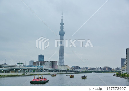 石濱神社の船渡御祭 東京 石濱神社の船渡御祭 東京 127572407