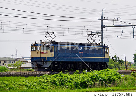 東北本線　東鷲宮－栗橋　JR貨物　EF65-2097（新鶴見） 127572692