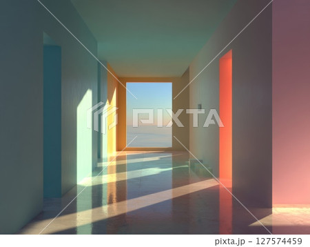 Pastel Colored Room with Ocean View Pastel Colored Room with Ocean View 127574459