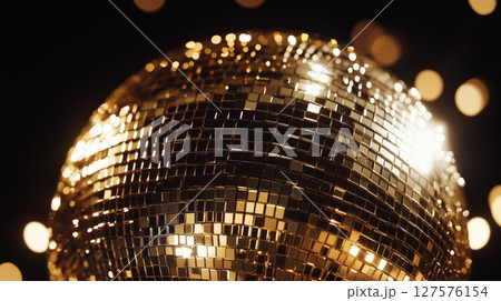 golden disco globe golden disco globe 127576154
