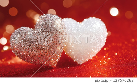 Valentine Hearts Background. Valentine Hearts 127576268