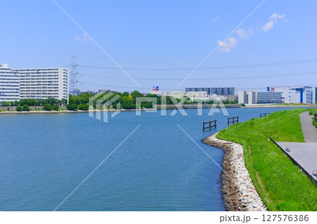 千葉県浦安市江戸川河口付近2025年6月 千葉県浦安市江戸川河口付近2025年6月 127576386