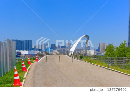東京都港区潮風公園周辺2025年6月 127576492